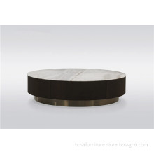 Round center coffee table